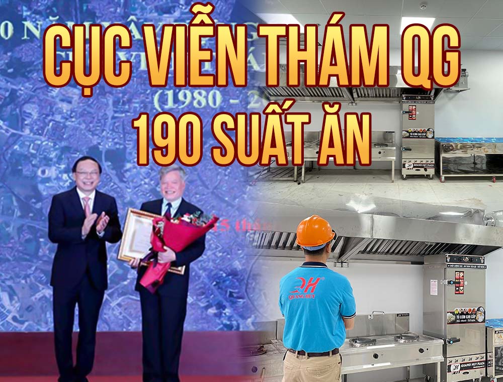 Dự án thi công bếp tại Cục Viễn thám Quốc gia