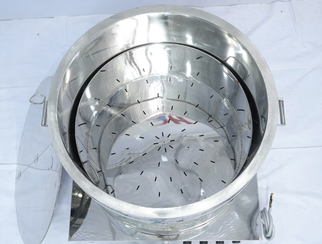 kết cấu giỏ đựng xương nồi phở