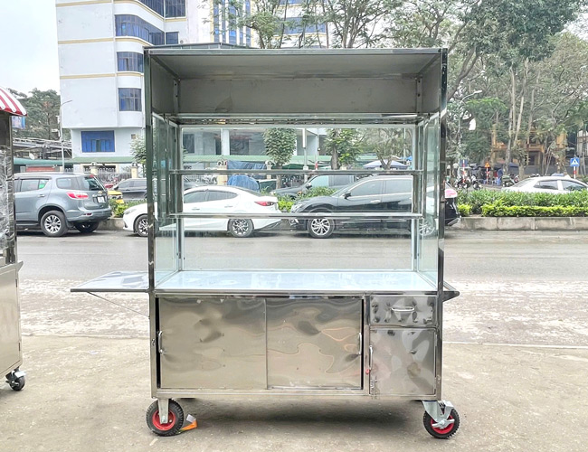Mặt quầy trưng bày sản phẩm bắt mắt
