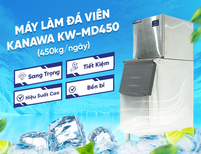 Lợi ích khi sử dụng máy tạo đá viên 450kg