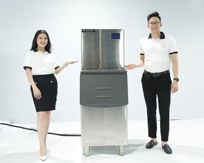 Máy làm đá viên công nghiệp 450kg