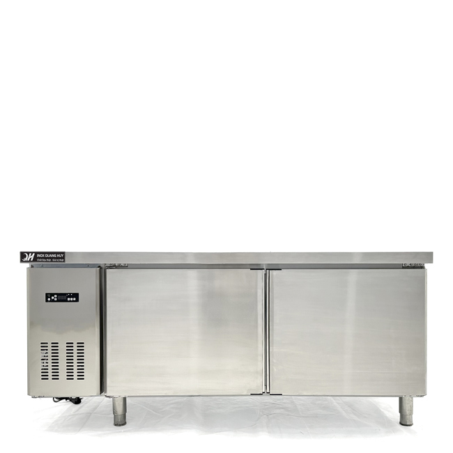 Tủ mát bàn chặt 460L làm lạnh quạt gió