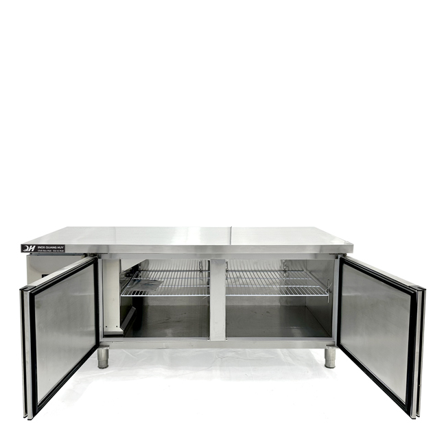 Tủ mát bàn chặt 460L làm lạnh quạt gió