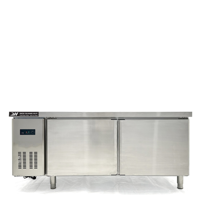 Tủ mát bàn chặt 360L làm lạnh trực tiếp