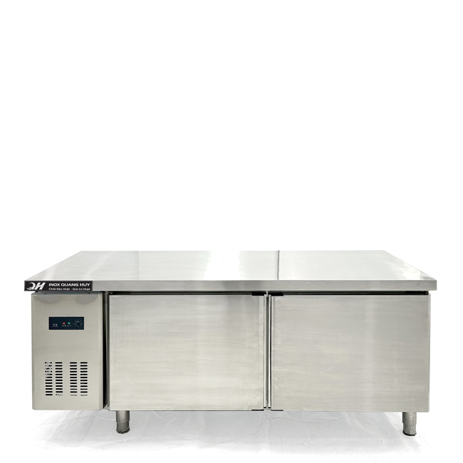 Tủ mát bàn chặt 360L làm lạnh trực tiếp