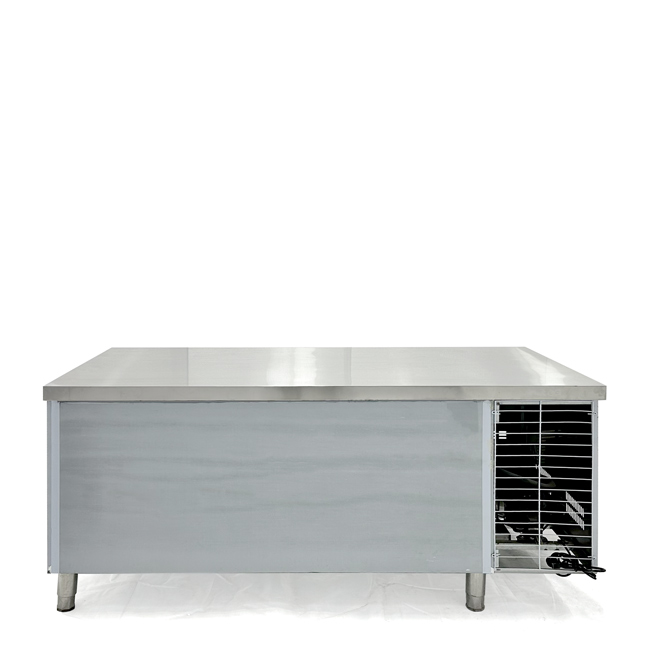 Tủ mát bàn chặt 360L làm lạnh trực tiếp