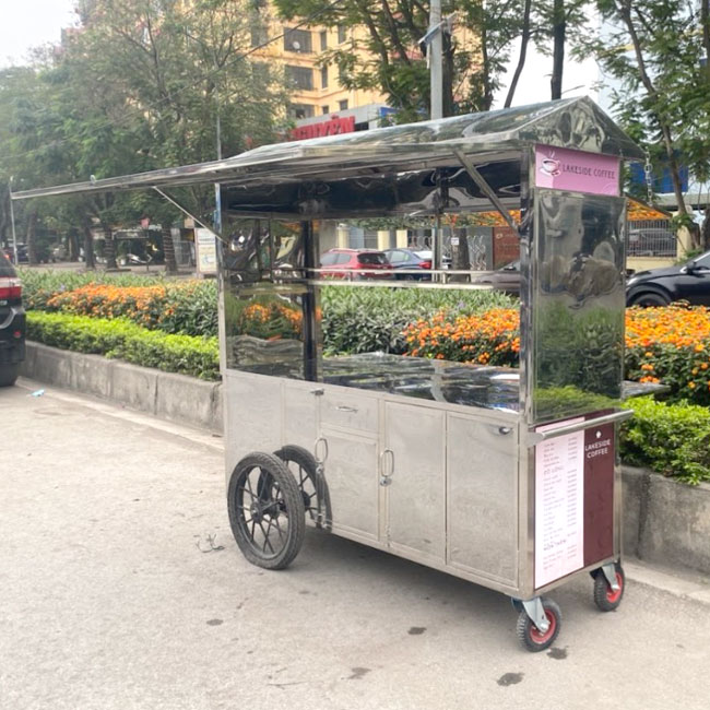 Xe cà phê mái chùa 2m XI-200-MA