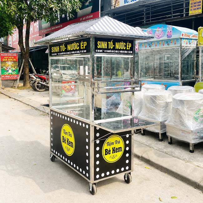 Xe nước ép mái chùa 1m5 không gian trưng bày khoa học