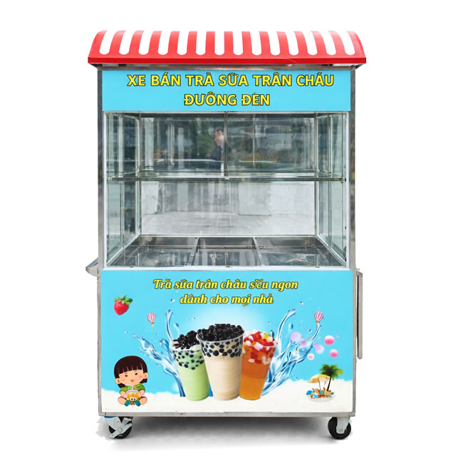 Xe trà sữa mái vòm 1m5 XI-150-MV