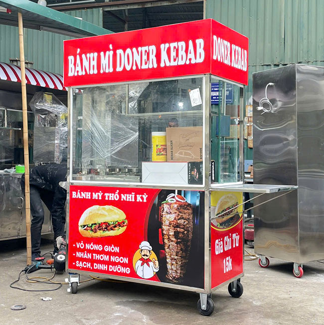 Đặc điểm nổi bật xe bánh mì Thổ Nhĩ Kỳ mái bằng