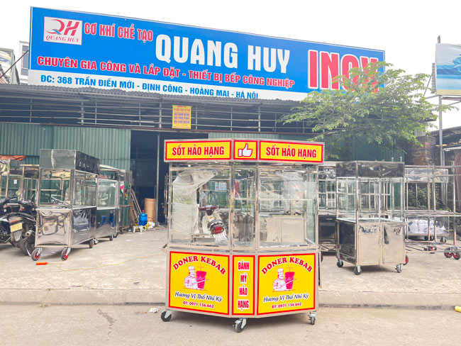 Dễ quản lý nguyên liệu và dụng cụ