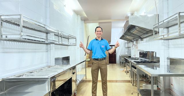 Hoàn thành dự án thi công bếp tại Bếp nấu Mizu Hub