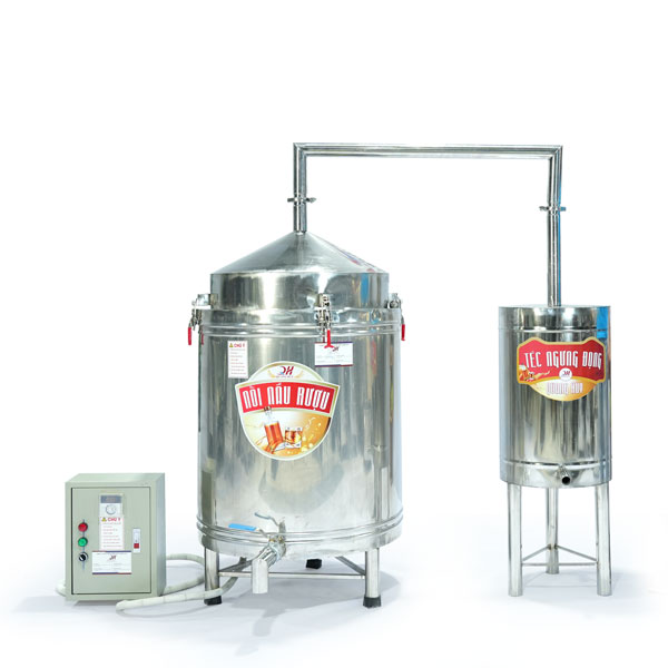 Bộ nồi nấu rượu bằng điện 10kg hoạt động như thế nào