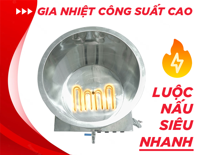 Hệ thống gia nhiệt công suất cao