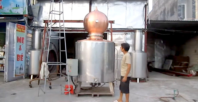 Hộ kinh doanh sản xuất rượu bán buôn cho đại lý