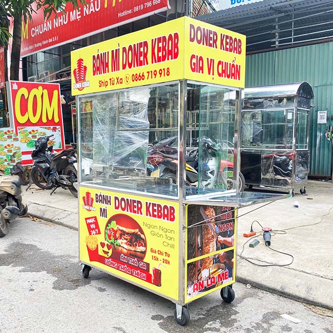 Hướng dẫn bảo quản xe bánh mì Thổ Nhĩ Kỳ