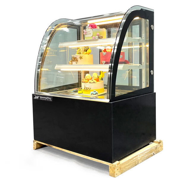 Hướng dẫn bố trí bánh trong tủ bánh kem