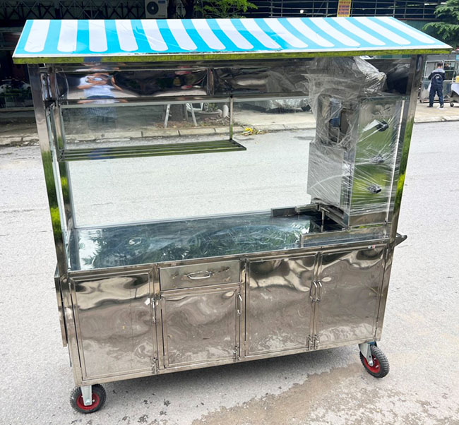 Khung xe và bánh xe bánh mì Thổ Nhĩ Kỳ