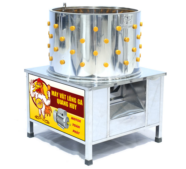 Cấu tạo máy vặt lông gà phi 50
