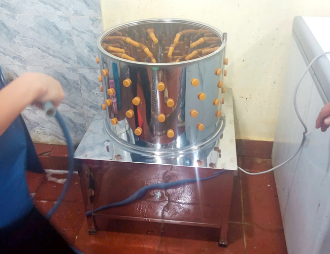 Máy vặt lông gà 80cm tiện lợi