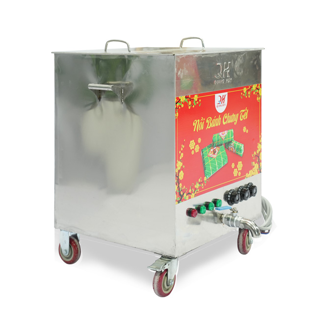 Nồi bánh chưng điện 150L inox 304 NBC150