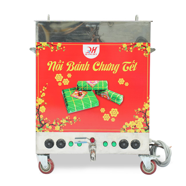 Nồi bánh chưng điện 200L inox 304 NBC200