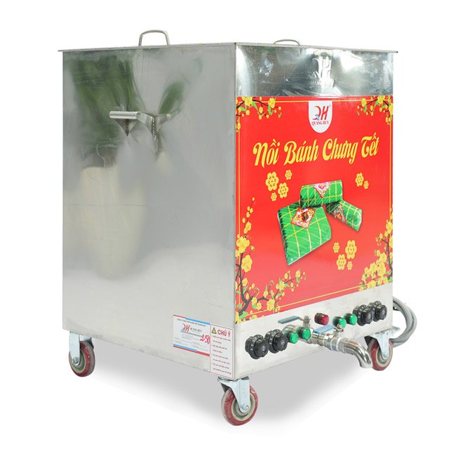 Nồi bánh chưng điện 200L inox 304 NBC200