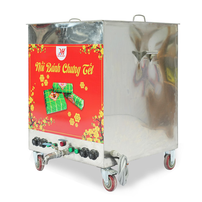 Nồi bánh chưng điện 200L inox 304 NBC200