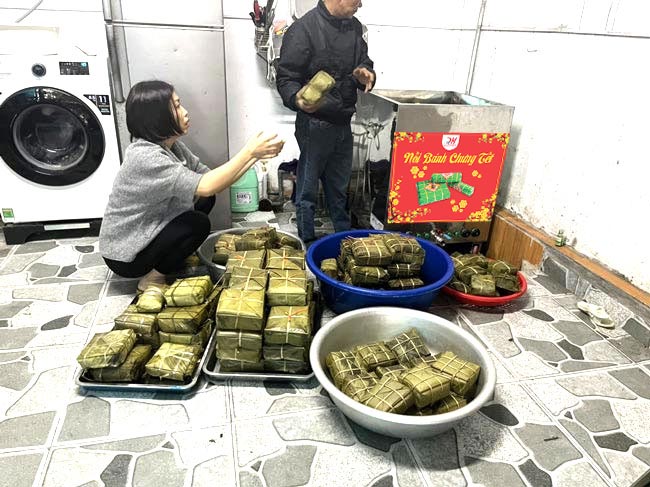 Nồi bánh chưng 200L được nhiều người lựa chọn