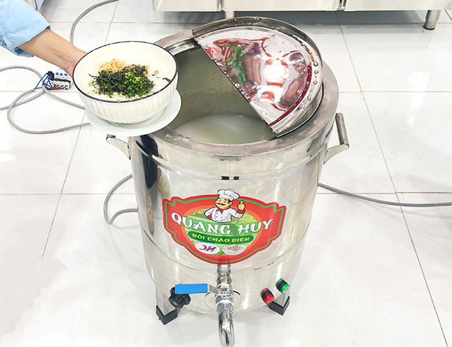 Sản lượng cháo trong mỗi mẻ