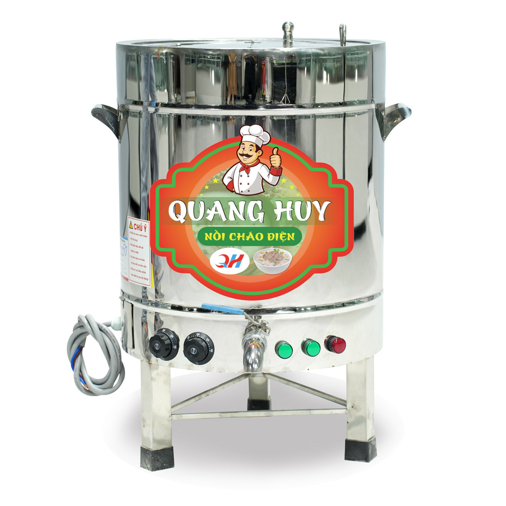 Nồi nấu cháo điện 80L inox 304 NC80
