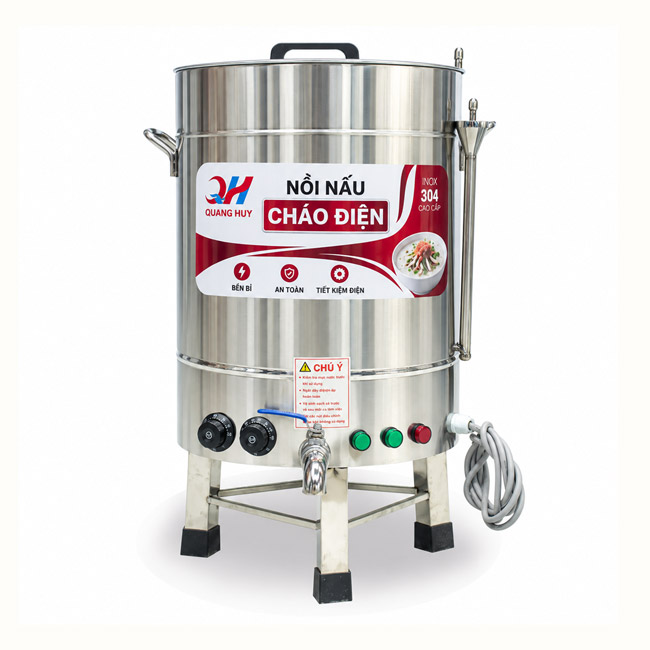Nồi nấu cháo điện 100L inox 304 NC100