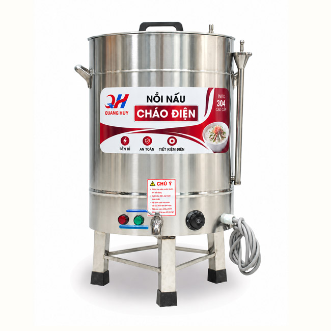 Nồi nấu cháo điện 30L inox 304 NC30