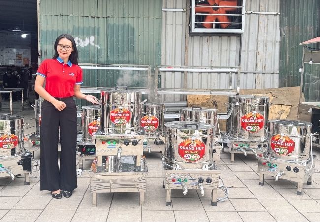 Nồi nấu hủ tiếu điện Quang Huy giá tốt