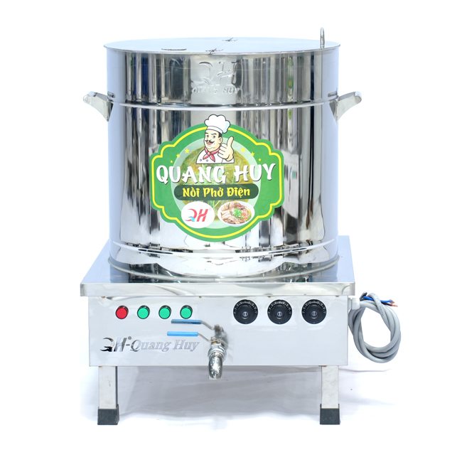 Nồi nấu phở điện 100l Quang Huy