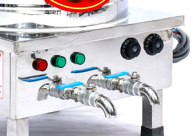 Điều chỉnh nhiệt độ nồi phở 2 ngăn