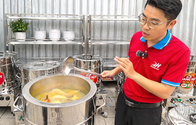 Nồi điện nấu phở 25 lít