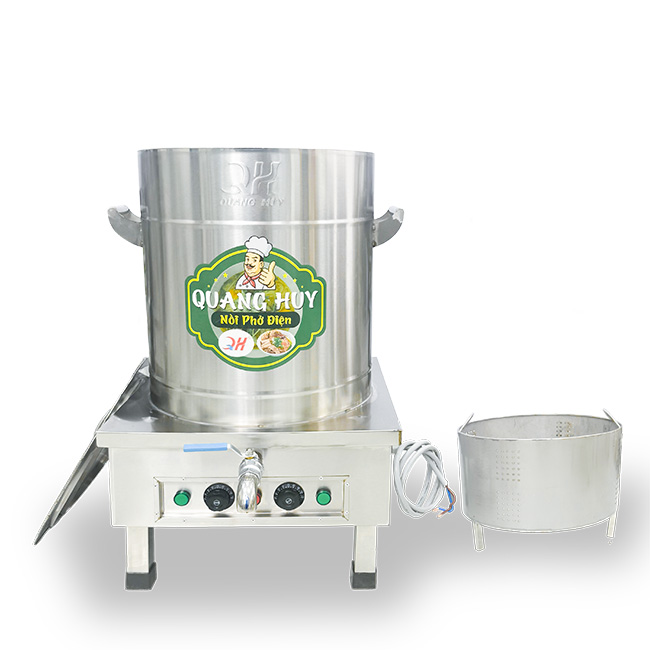 Nồi nấu phở điện 70L inox xước 304 NP70