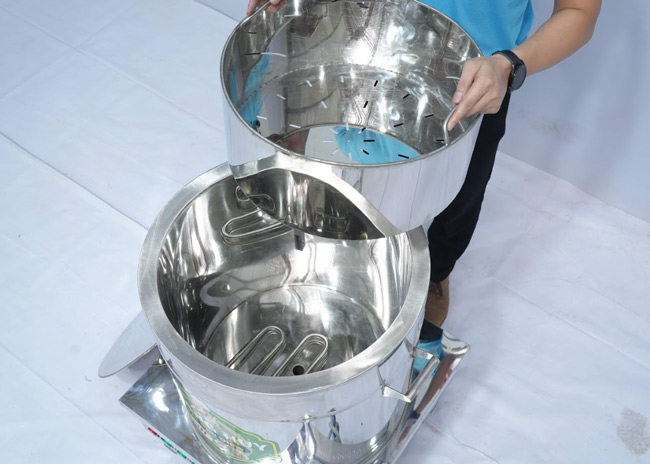 Giỏ đựng xương nồi phở