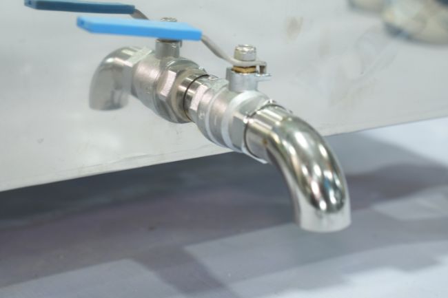 Thiết kế van xả nồi phở 200L