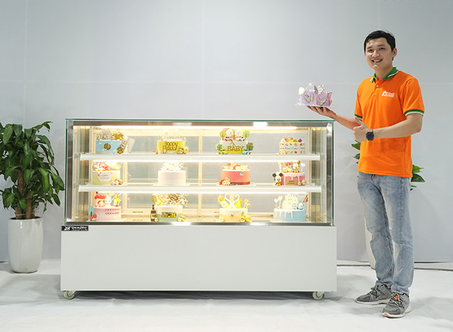 Sắp xếp bánh bắt mắt