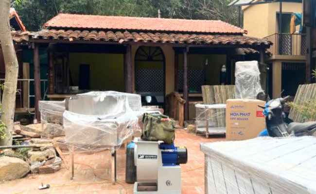 Vận chuyển thiết bị bếp