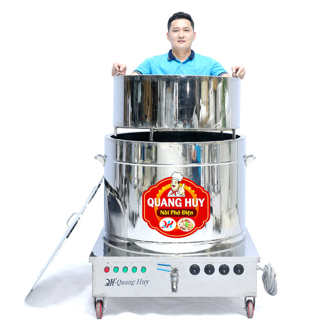 Thiết kế tối ưu nồi nấu hủ tiếu điện 300L