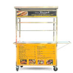 Xe bánh mì Pate mái chùa 1m2 PT1200-C