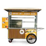 Xe bánh mì có Lò Nướng mái chùa 1m5 LN1500-C