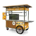 Xe bánh mì có Lò Nướng mái chùa 1m5 LN1500-C