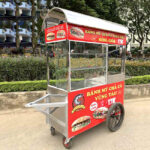 Xe bánh mì Chả Cá mái vòm 1m8 XBM-CC1.8