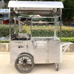 Xe bánh mì Chả Cá mái vòm 1m8 XBM-CC1.8