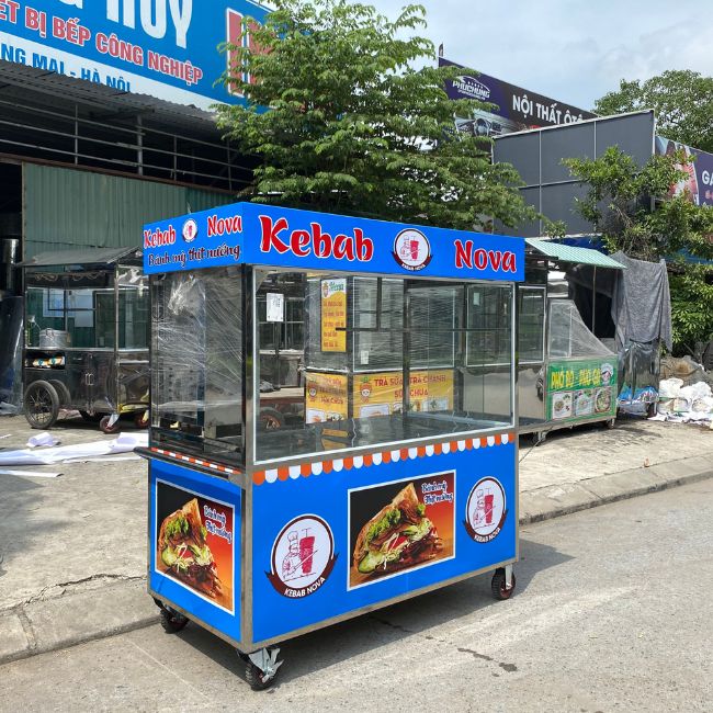 Xe bánh mì mái bằng 1m8 phù hợp với những ai
