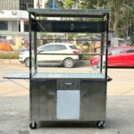 Xe bánh mì Pate mái chùa 1m2 PT1200-C